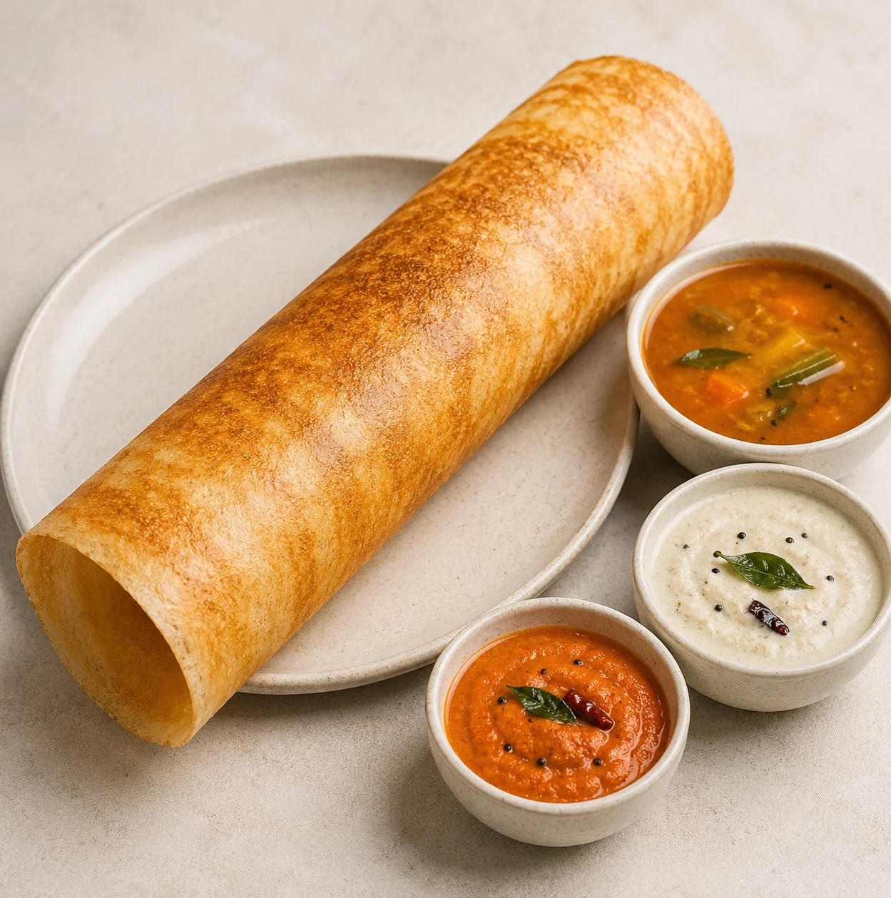 Crispy dosa from idly batter in Madurai